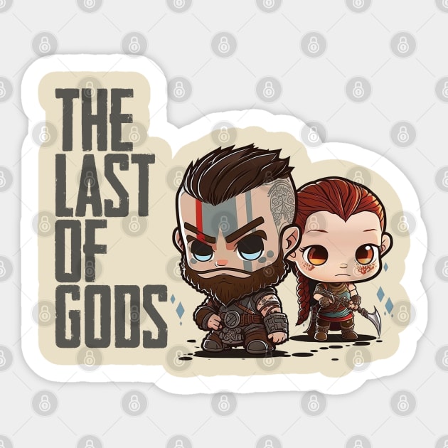 The Last Gods Sticker by aldellx